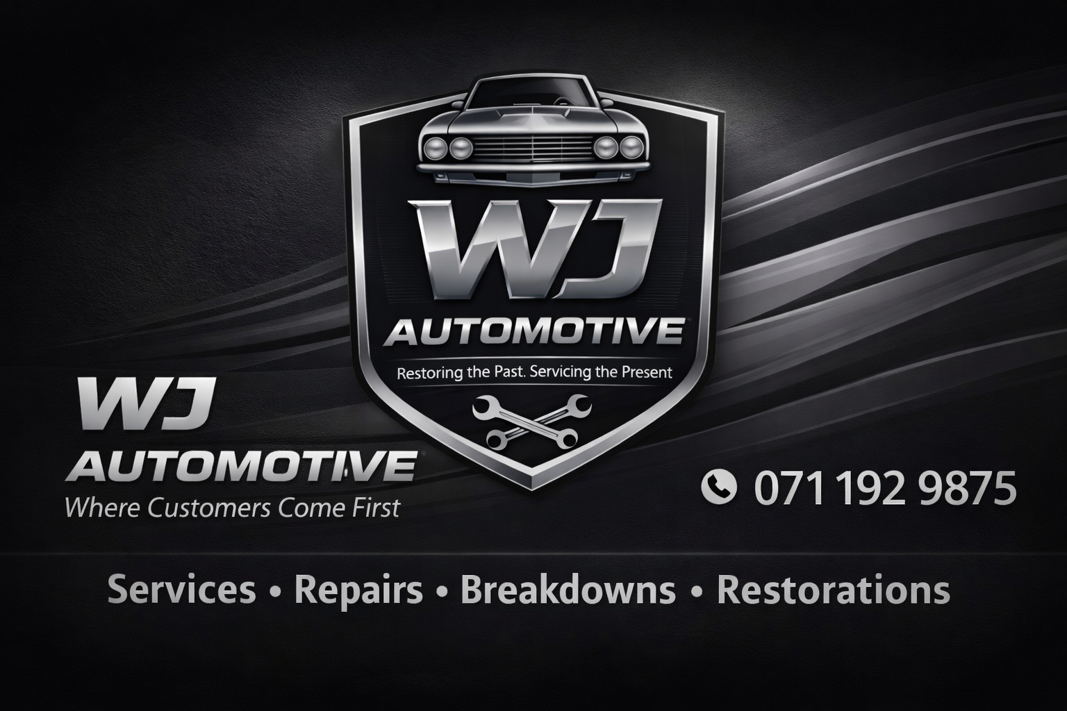 WJ Automotive hero banner